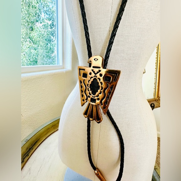 Thunderbird Eagle Bolo Copper Jewelry lot - Picture 12 of 15